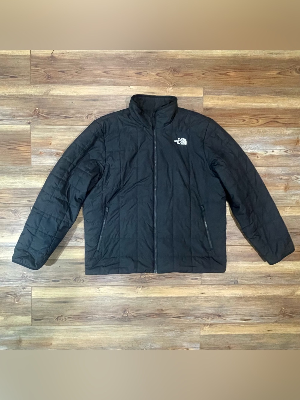The North Face Men's Insulated Jacket Black Size XL Junction Midweight Puffer
